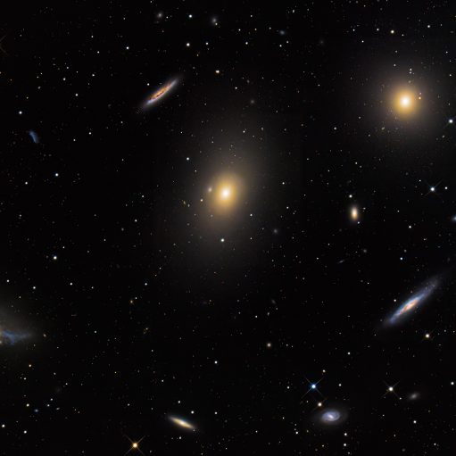 Virgo Galaxien Haufen