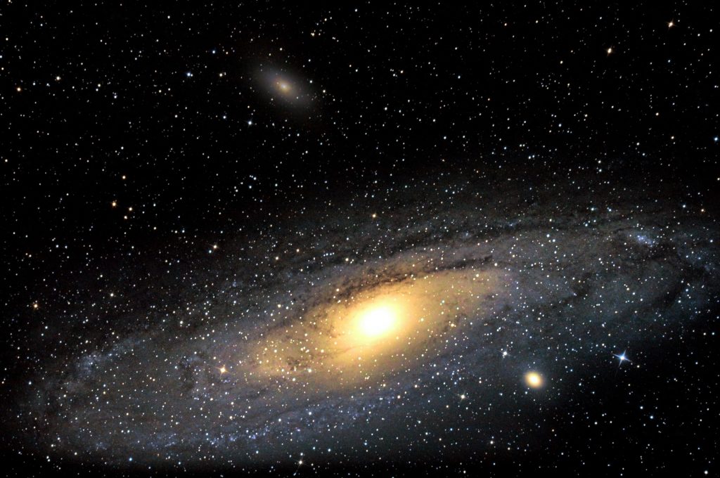 erste Andromedar Galaxie