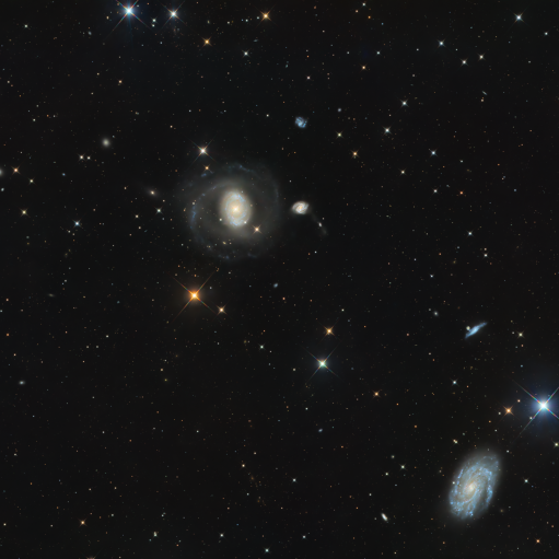 NGC4151, 4156 & 4145